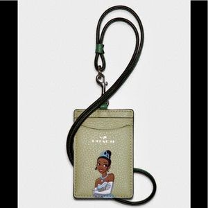 Coach & Disney I.D. Lanyard, with Princess Tiana!!